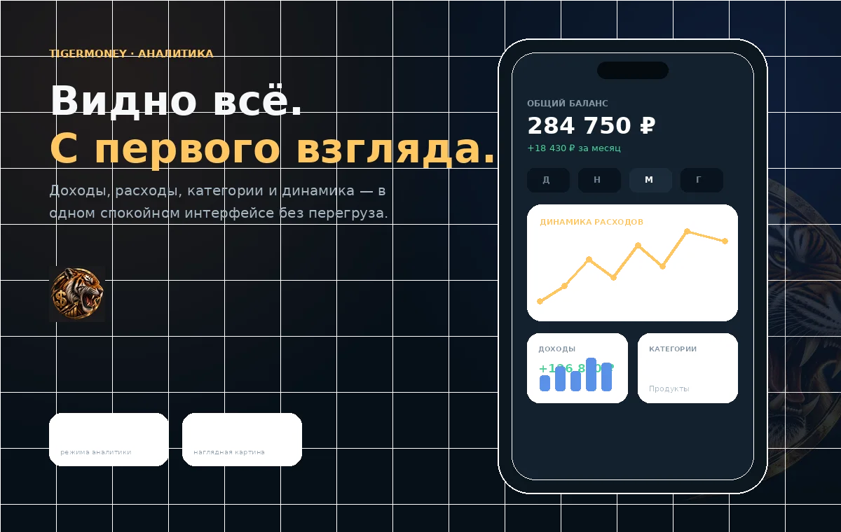 Аналитика TigerMoney